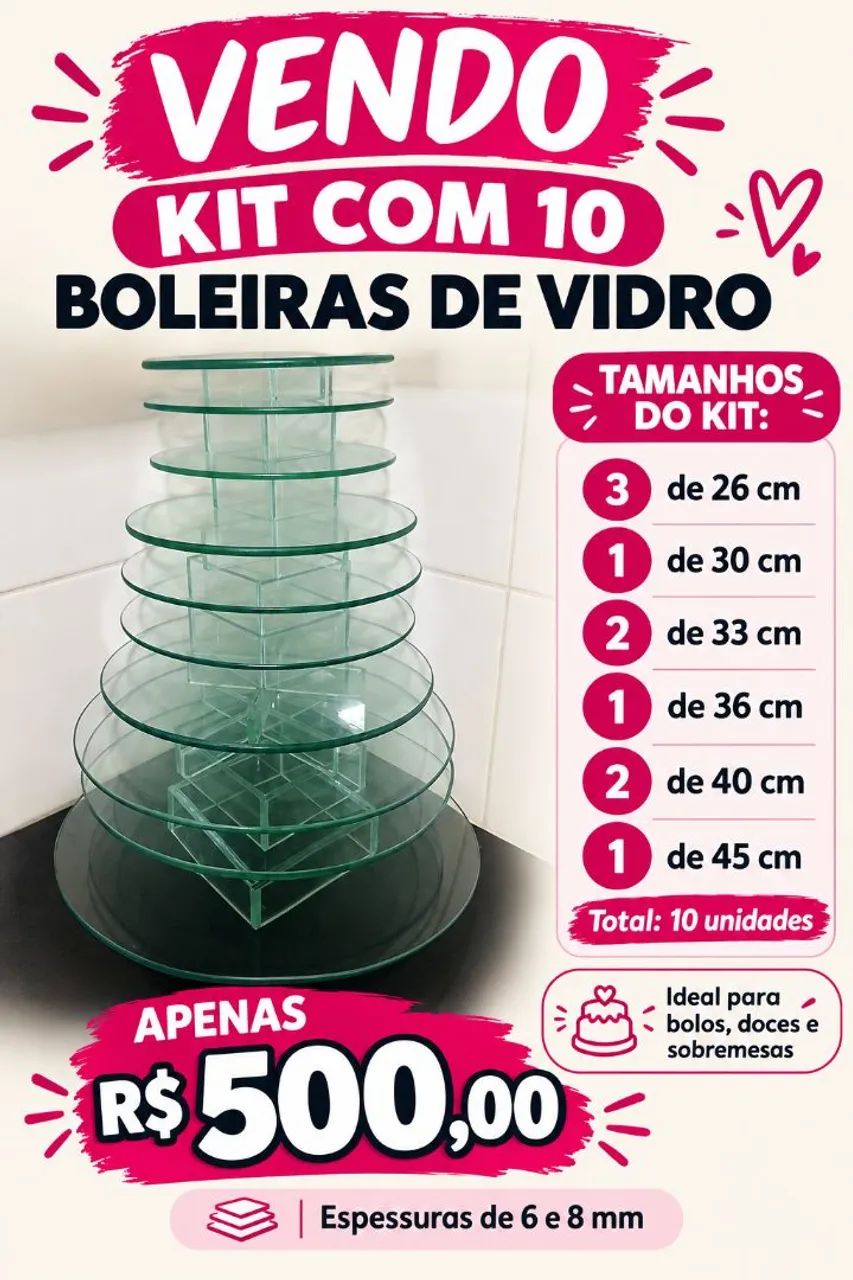 Kit de boleiras 