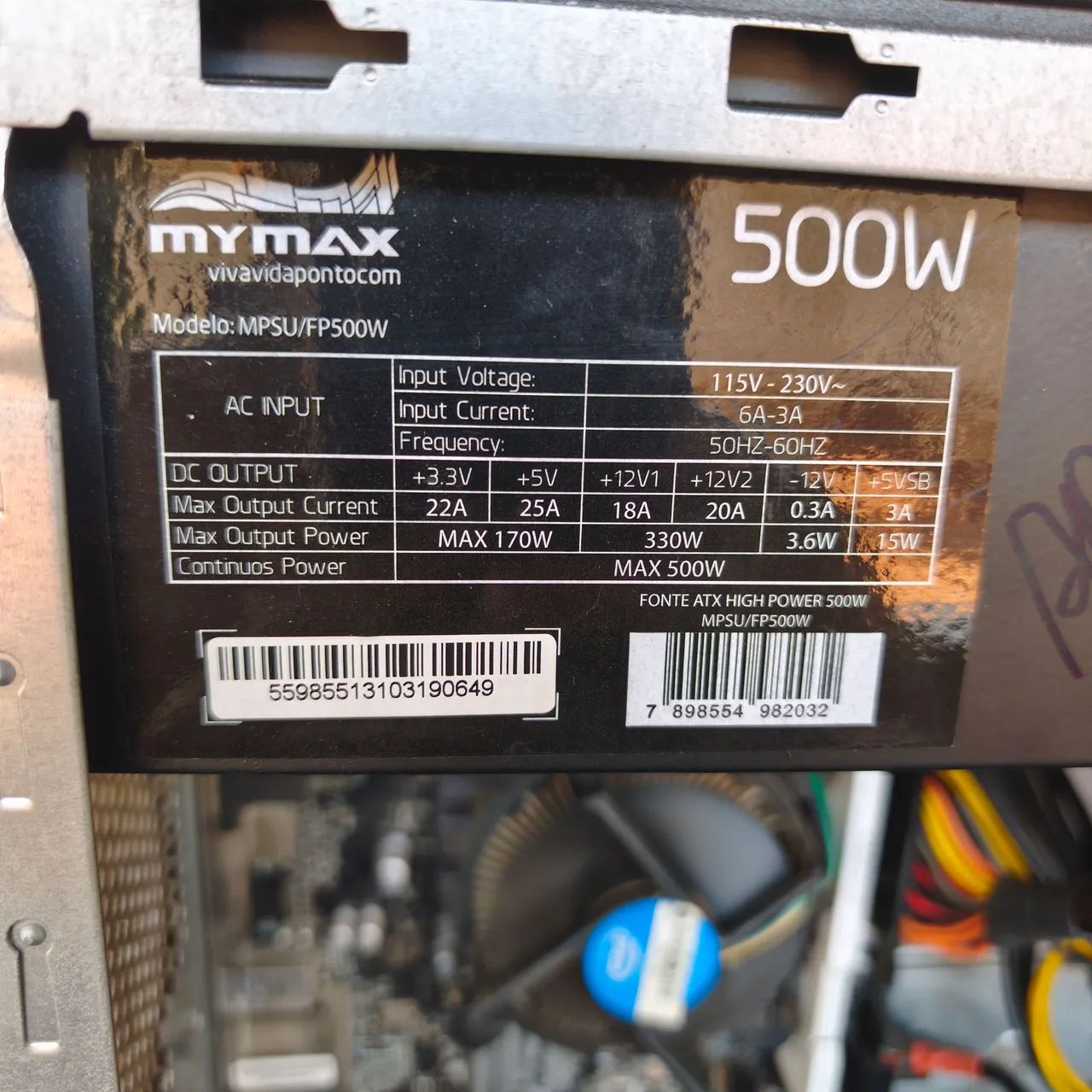 CPU i5 9400F DDR4 8GB - Foto 4