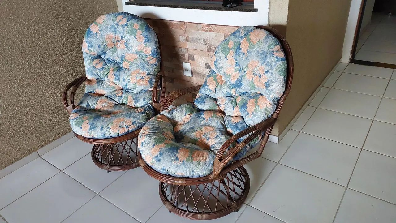 Sofá com duas cadeiras para decorar sua área.  - Foto 3