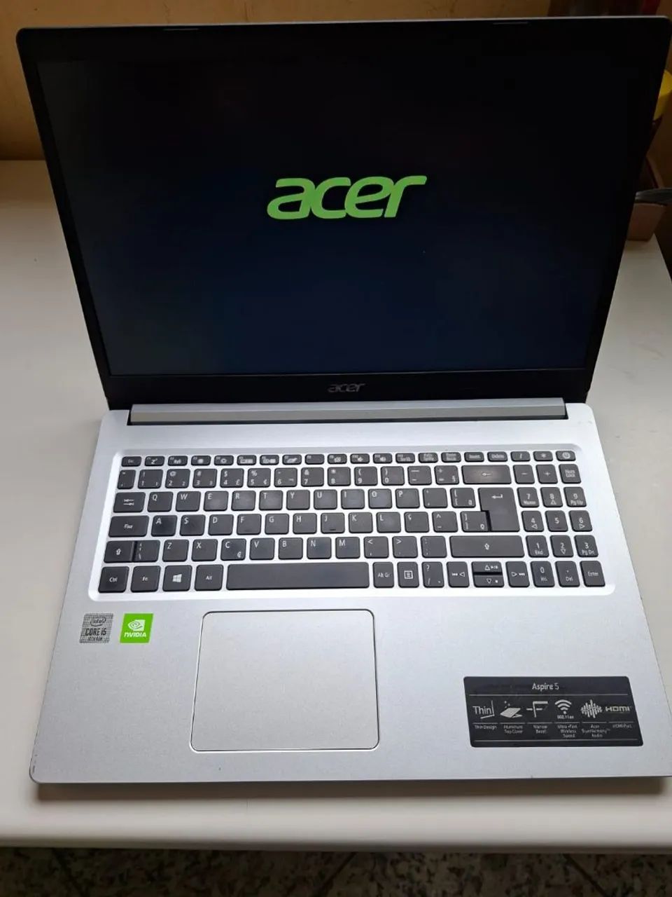 NOTEBOOK ACER ASPIRE A515-55G COM PLACA DE VIDEO