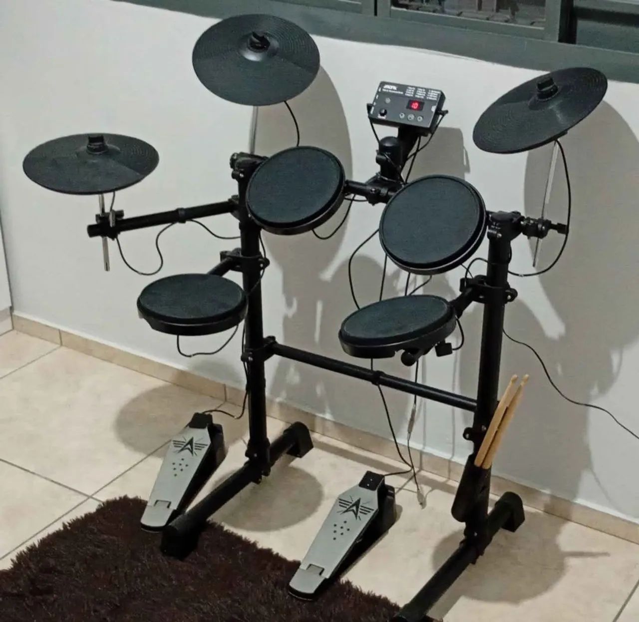 Bateria eletrônica AROMA TDX-15 - Foto 2