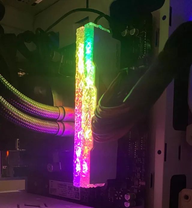 MEMÓRIA RAM 32GB RGB EM DIAMANTE - Foto 3