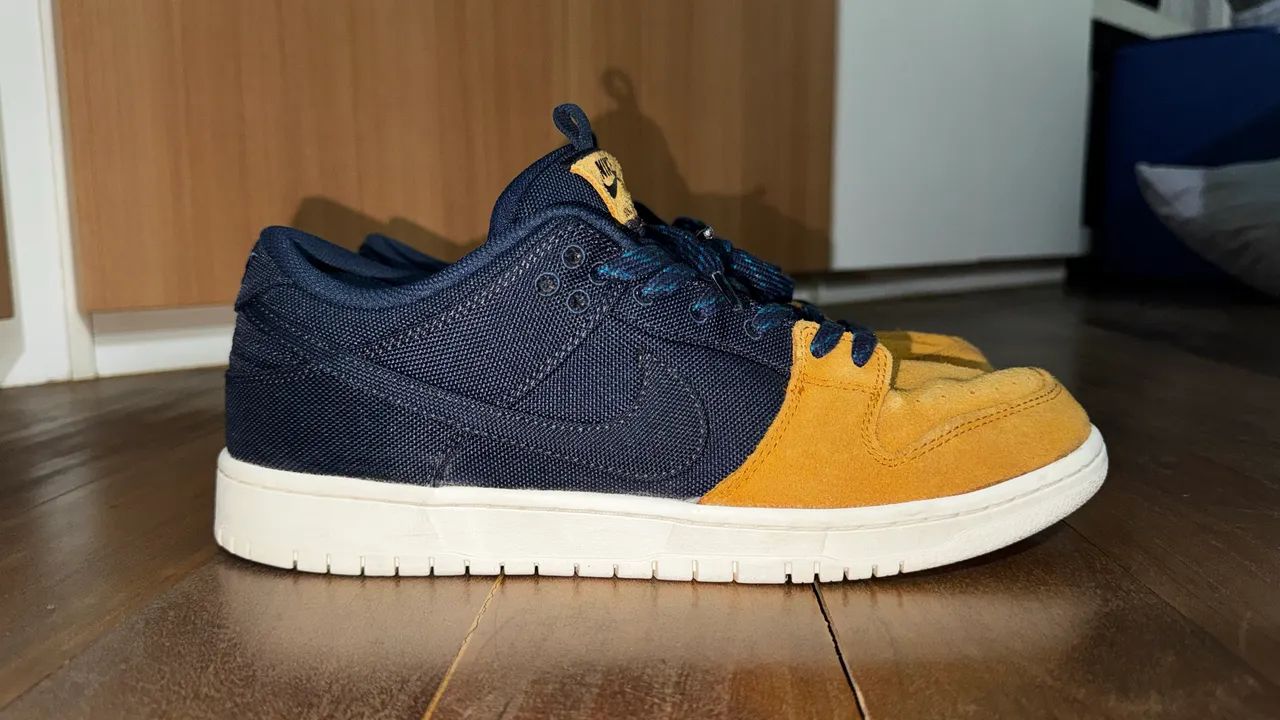 Nike SB Dunk Low Desert Ochre and Midnight