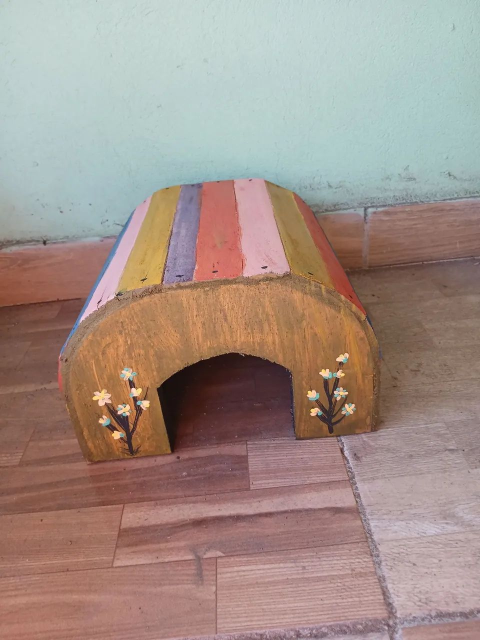 Toca de porquinho da Índia-Artesanal  - Foto 5