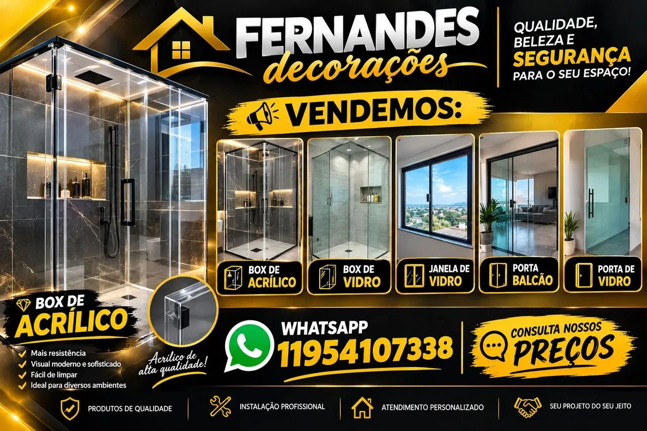 Box para banheiro 