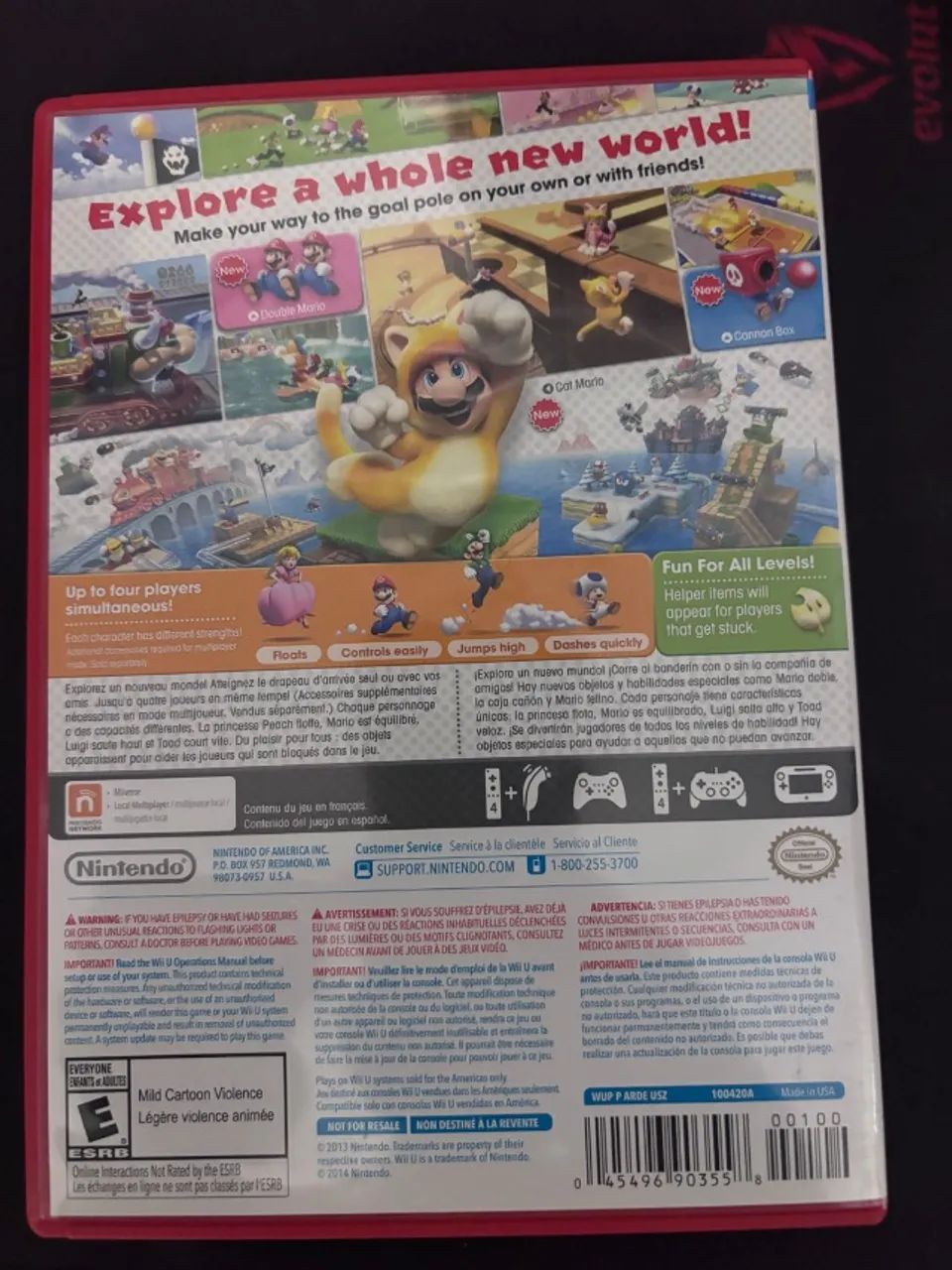 Super Mario 3D World - Wii U - Foto 2