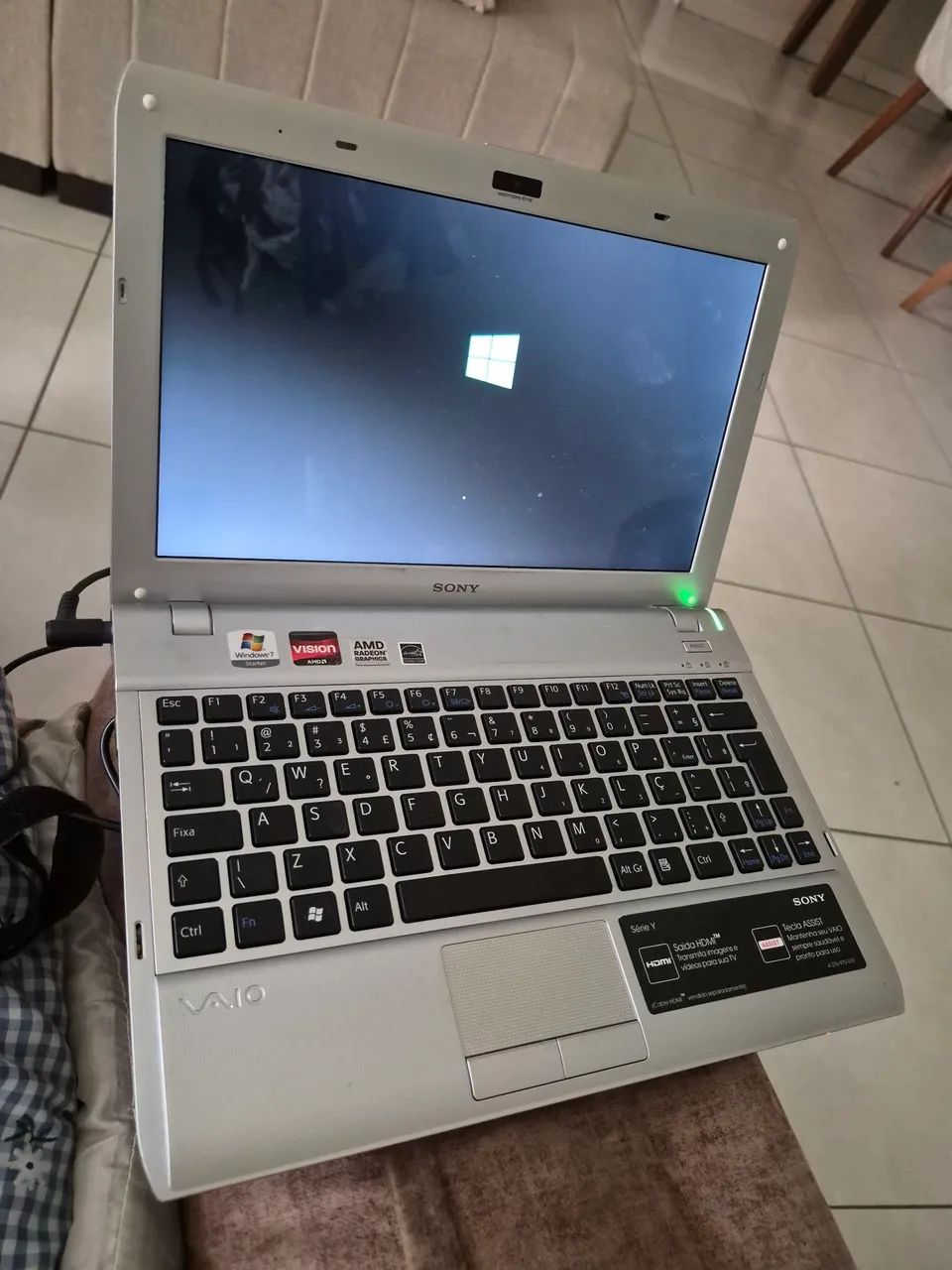 Notebook Sony Vaio Prata Pequeno - Notebooks - Adrianópolis