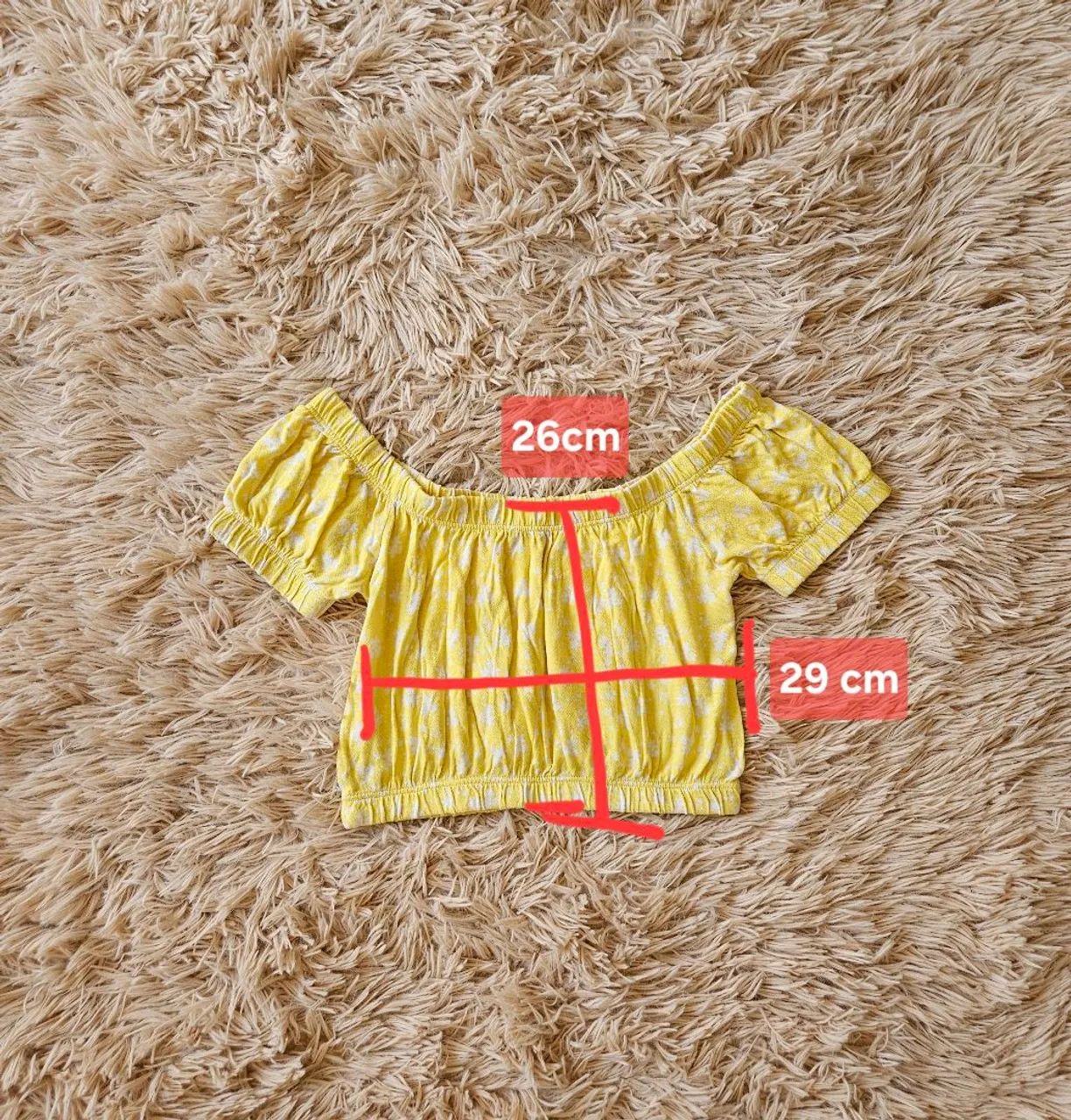 cropped amarelo, tam pp - Foto 3