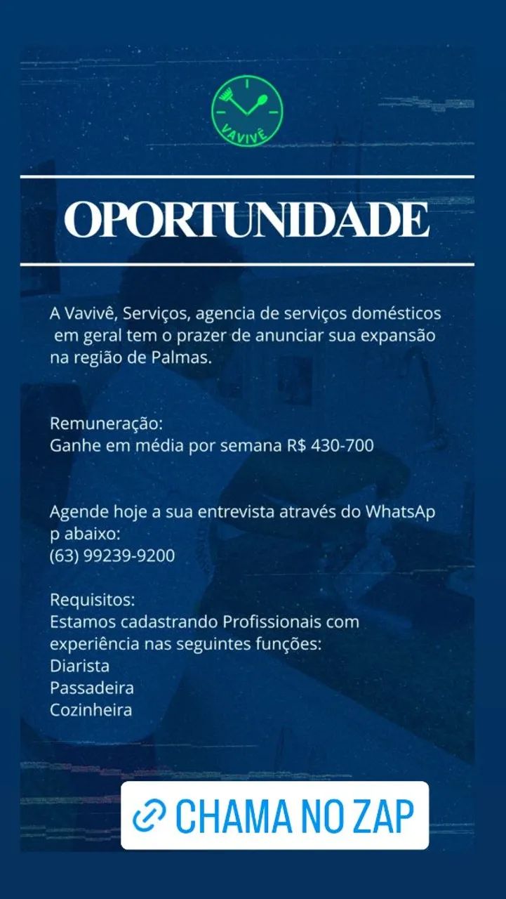 Cadastrar se diaristas 