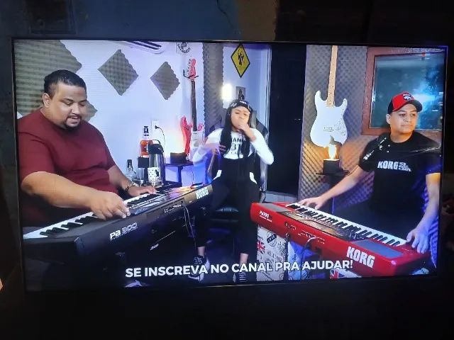 Tv 55 Qled funcionando perfeitamente 