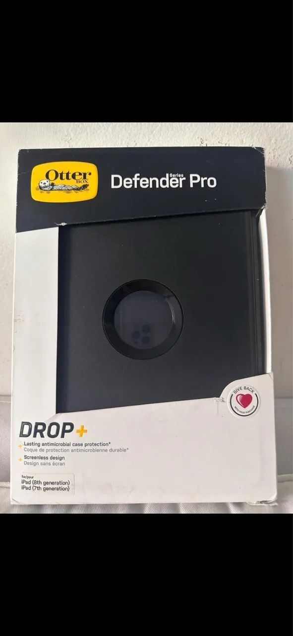 Capa iPad Otter Box defender Pro 7/8- Design sans écran geração -Nova na embalagem