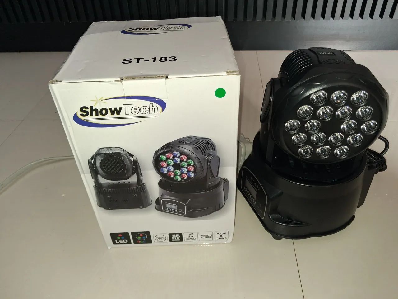 2 moving Head Led Wash Showtech novos  - Foto 4