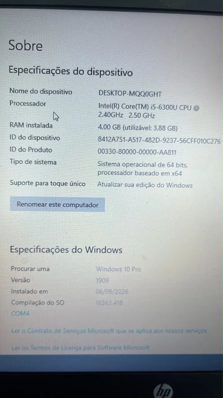 Notebook HP ProBook 640 G2 - i5 6ª Geração vPro, SSD, Win 10 Pro - Foto 2