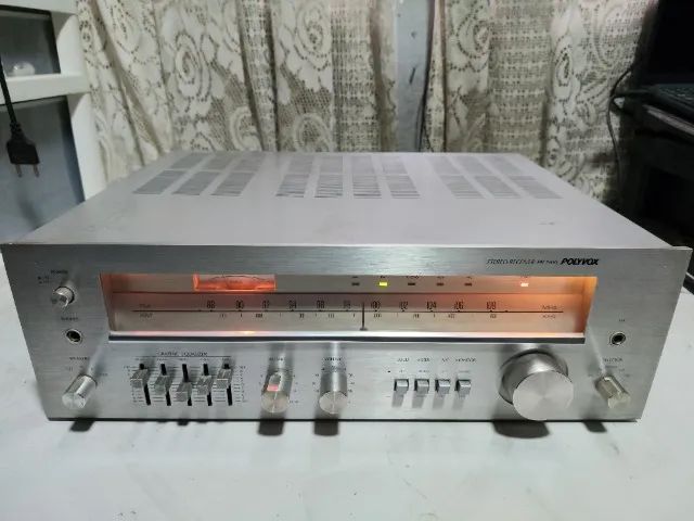 Receiver POLYVOX  modelo PR-1900 ótimo estado de conservação e funcionamento