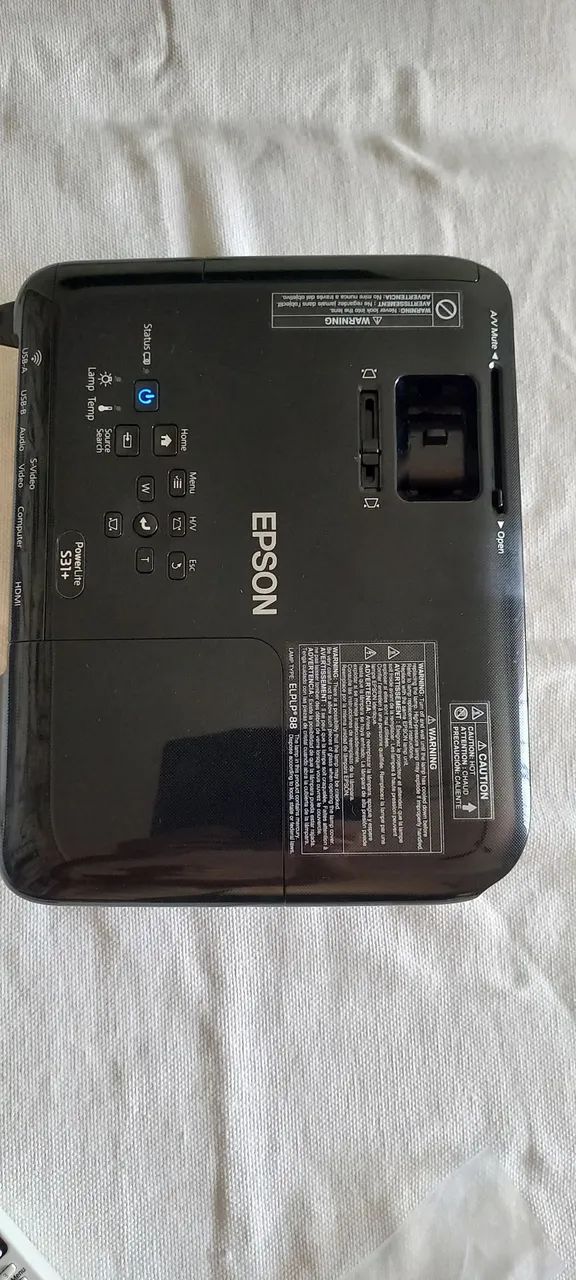 Projetor Epson Powerlite S31+ - Foto 5