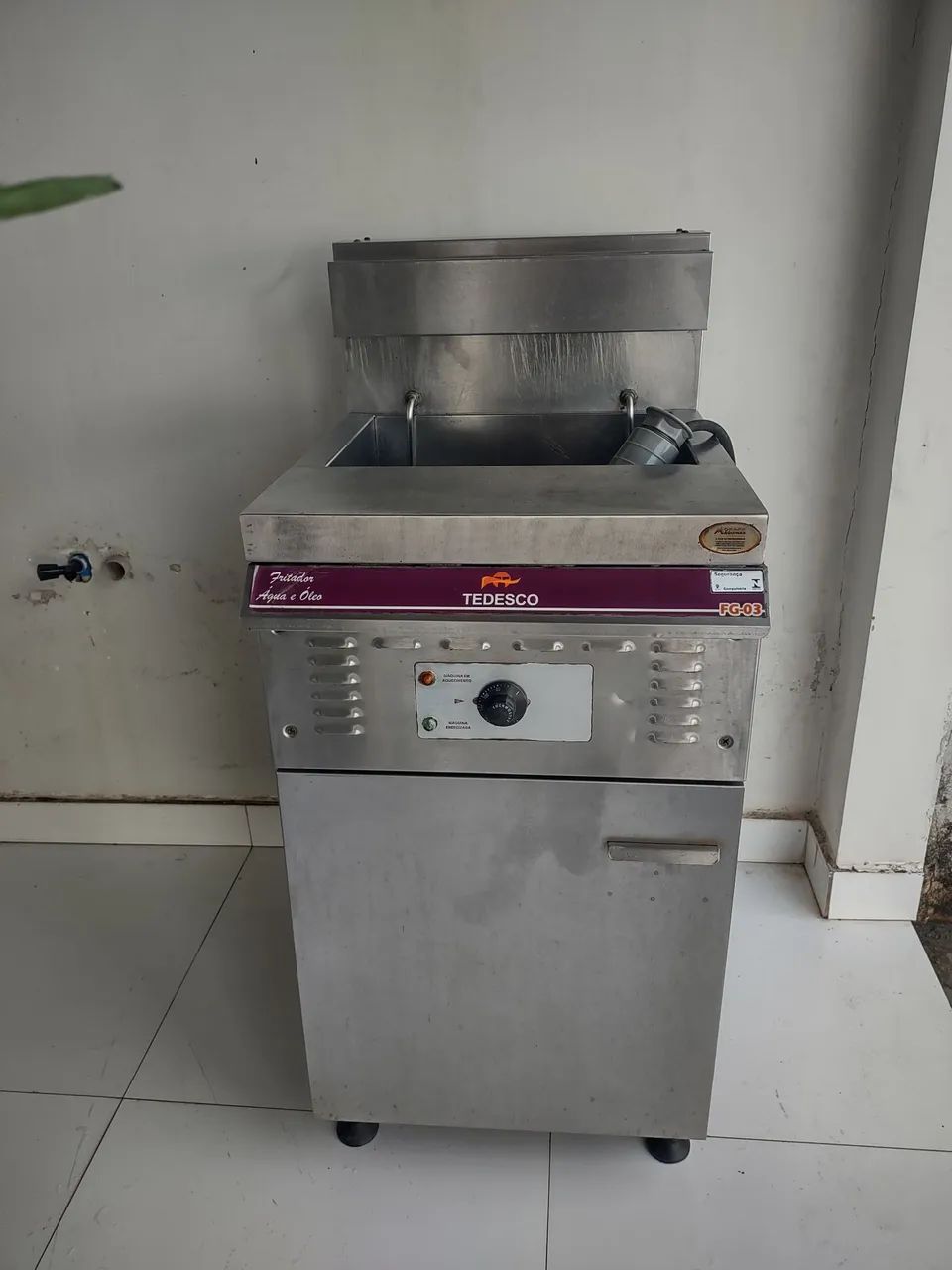 Fritador elétrico Tedesco 20l / 110v