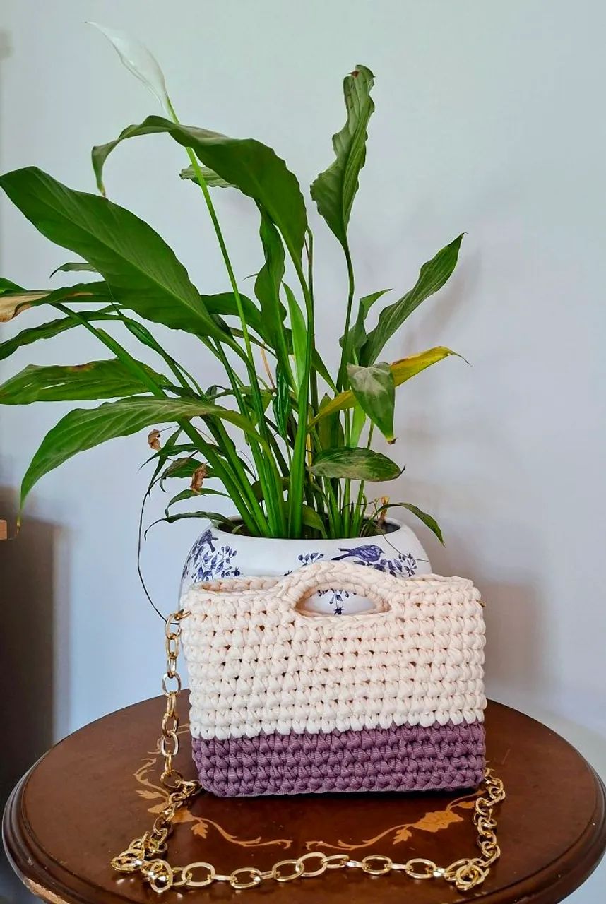 Vendo bolsas de crochê  - Foto 5