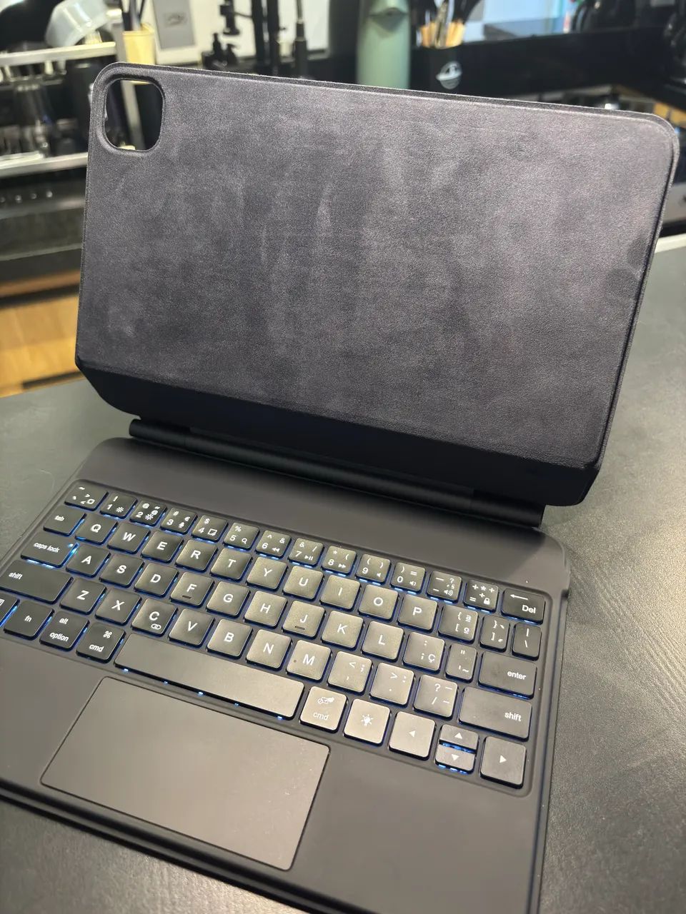 Teclado capa iPad Pro, iPad Air 4 e 5, iPad 10 - Foto 2