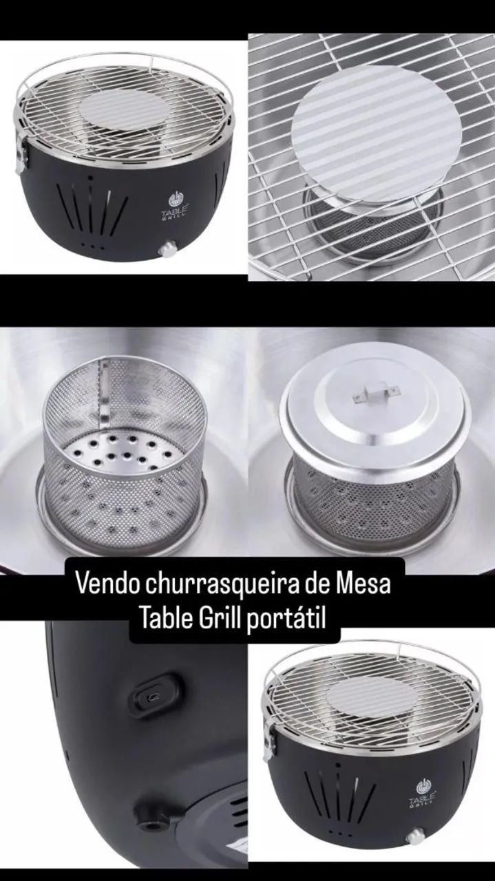Churrasqueira portátil 