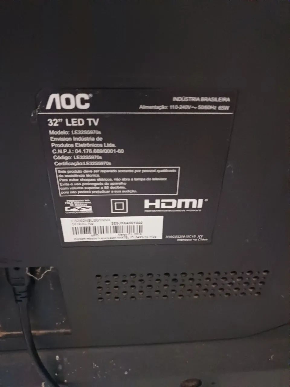 TV AOC Led 32" - Foto 3