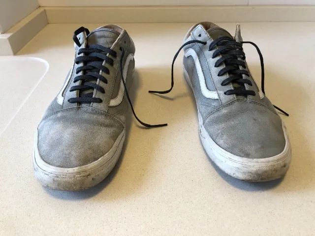 Tênis Vans Old Skool - Todo Em Couro Tam. 45/46 (13us) - Foto 2