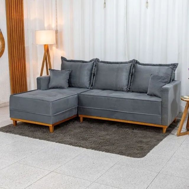 Sofá Milão com Chaise  2.30m__Novo. Pronta Entrega. - Foto 2