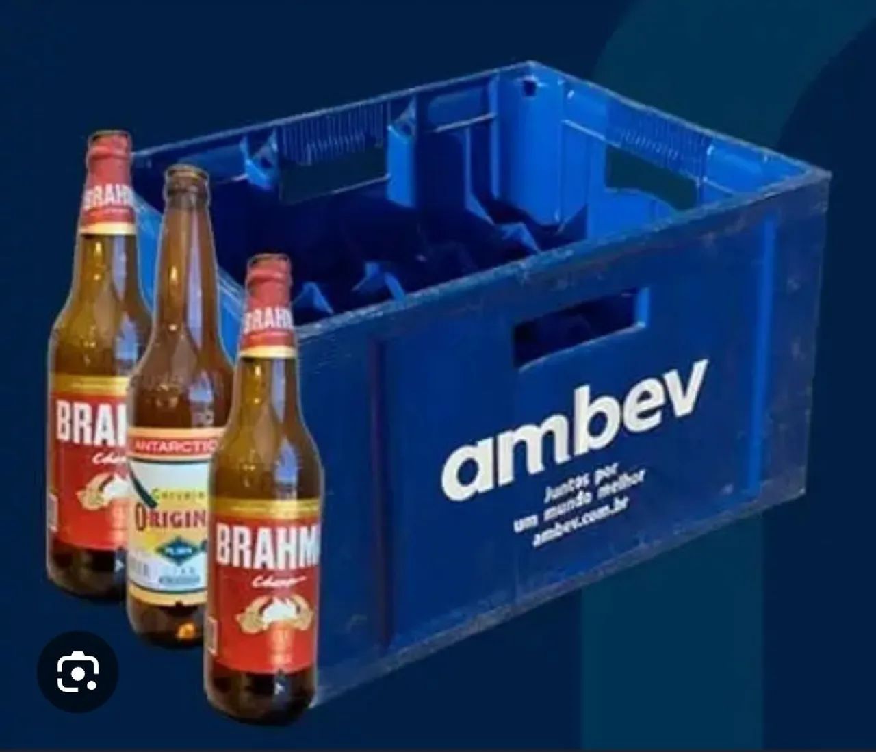 Grade de cerveja Brahma 600ml