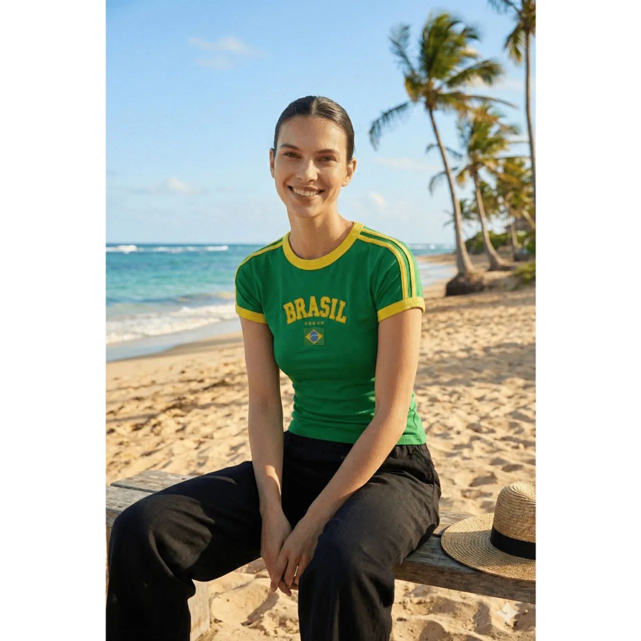 Camisa do Brasil feminina  - Foto 5