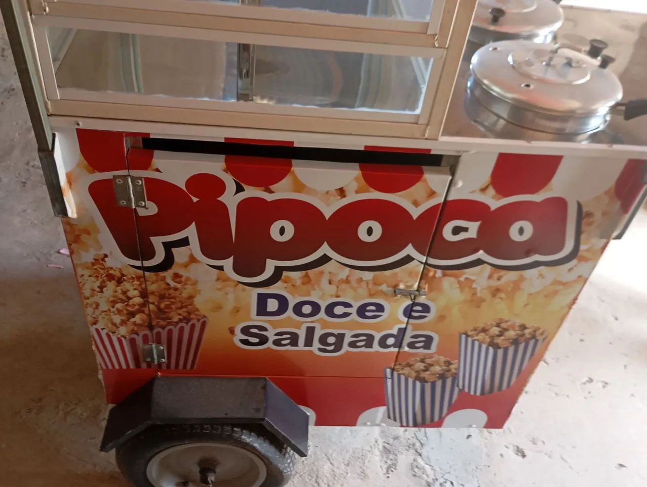Carrinho de pipoca novo  - Foto 2