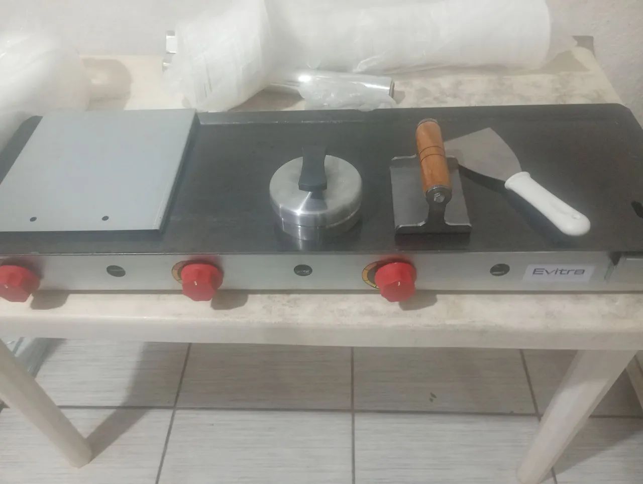 Chapa de lanche - Foto 2