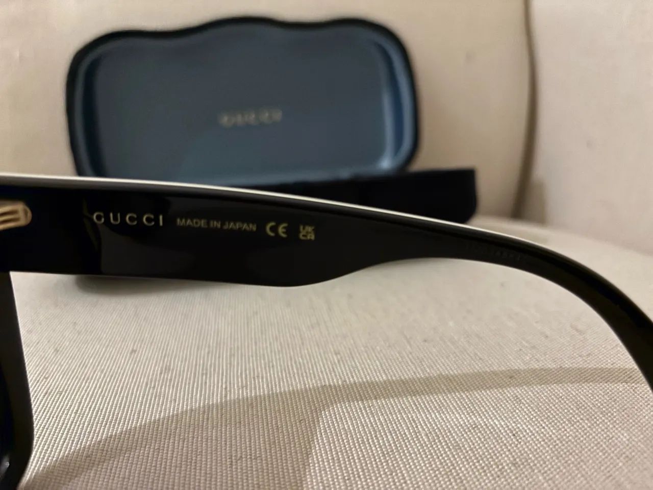 Vendo óculos de sol Gucci original NOVO! - Foto 4