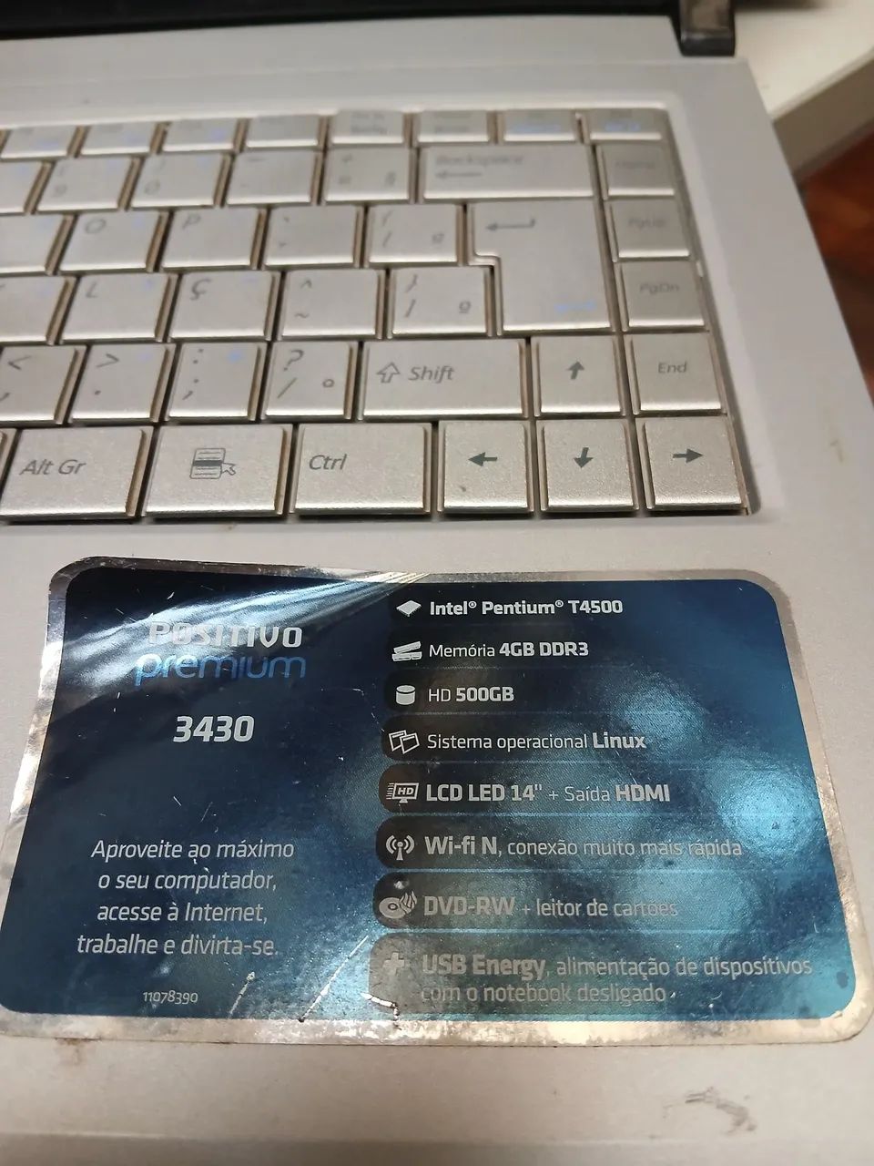 Notebook para retirada de peças. - Foto 2