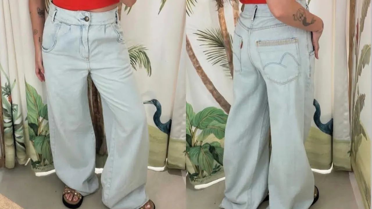 Calça jeans pence farm - Foto 3