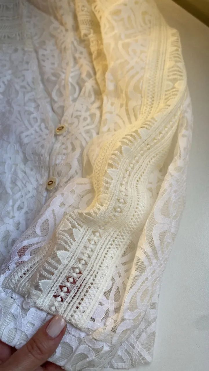 Blusa de renda  - Foto 3