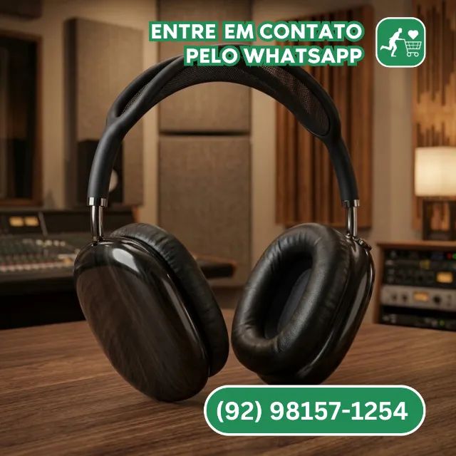 Headset Bluetooth P9 Wireless Pró com Cancelamento de Ruído