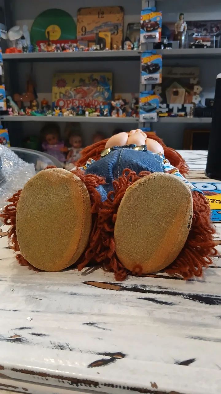 Boneco Fofão original anos 80. Da Mimo. E disco - Foto 5