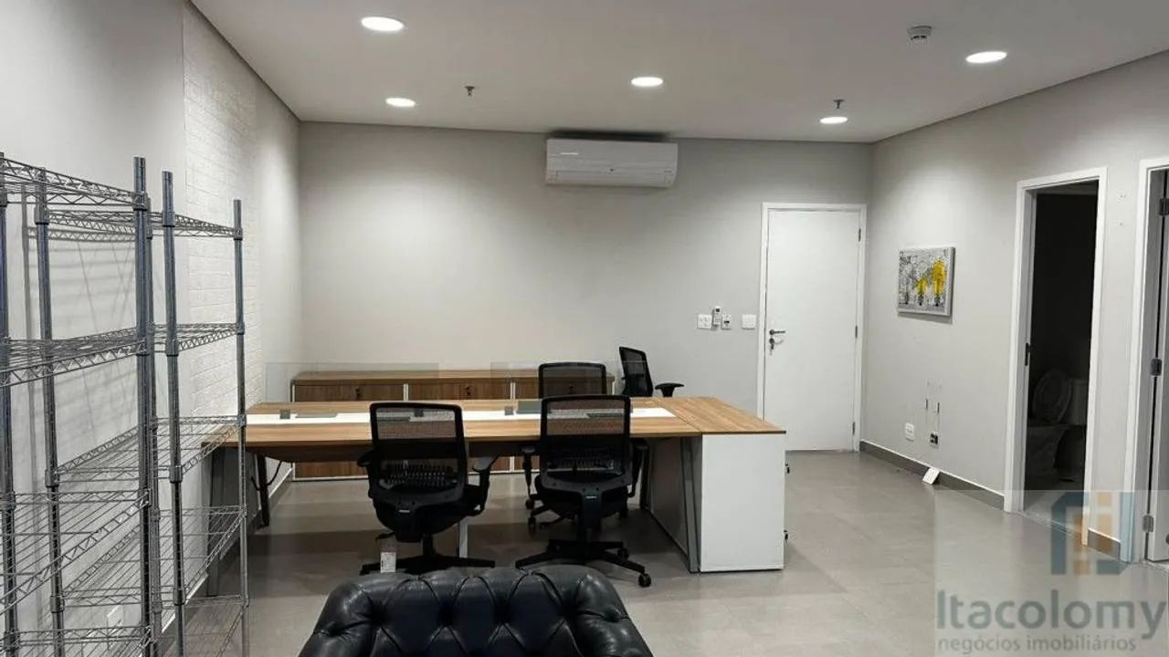 Sala mobiliada locação Alphaville - Foto 5