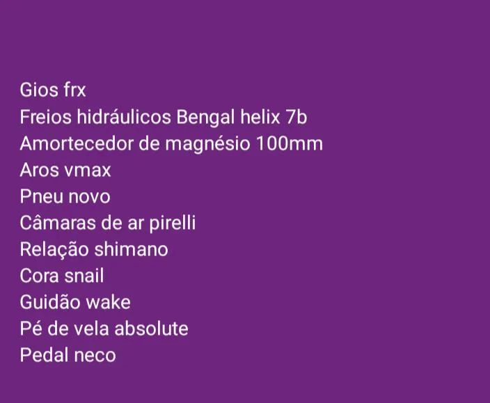 Vendo bike 