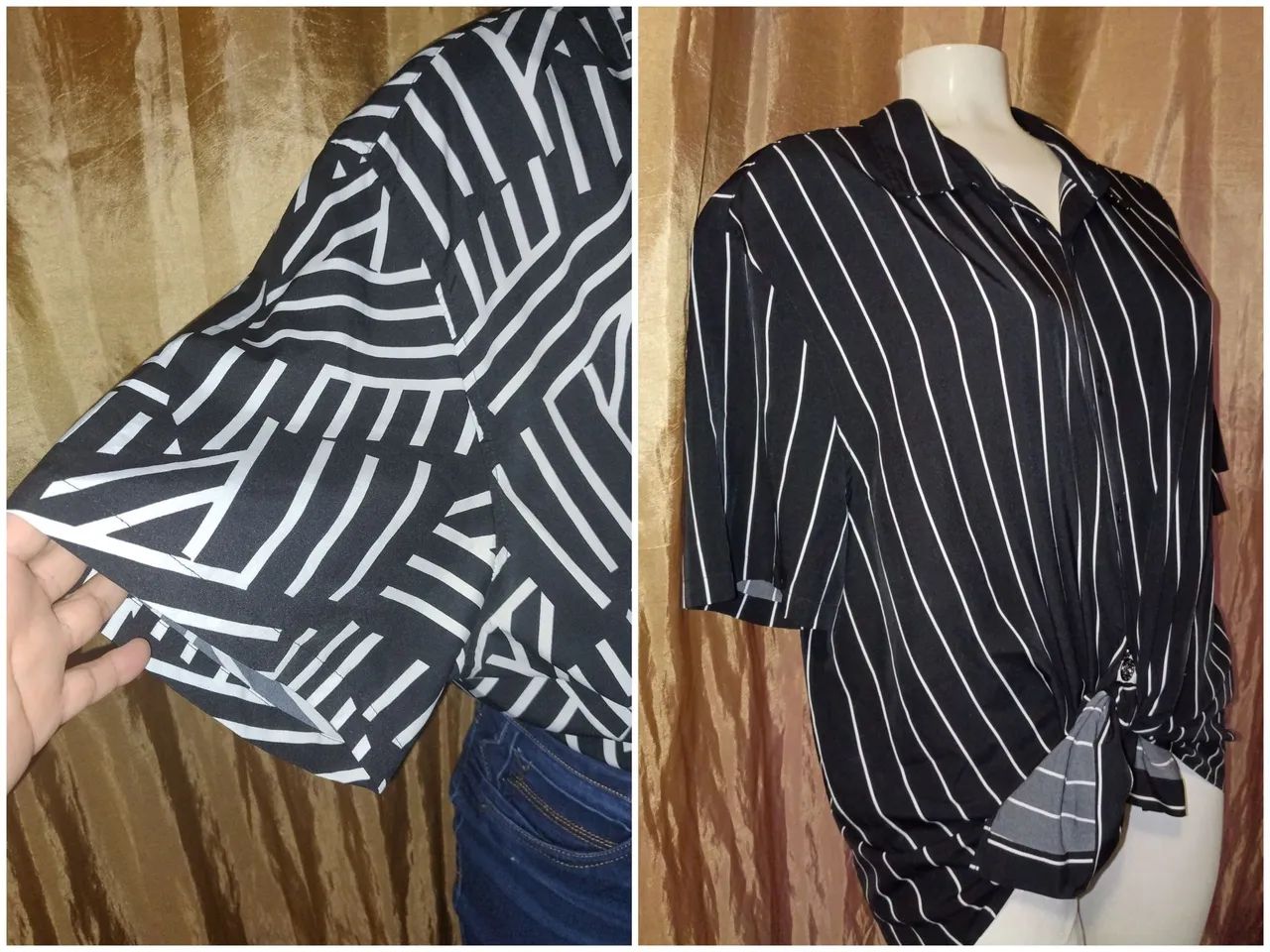 Blusa feminina plus size - veste 5XL - Foto 3