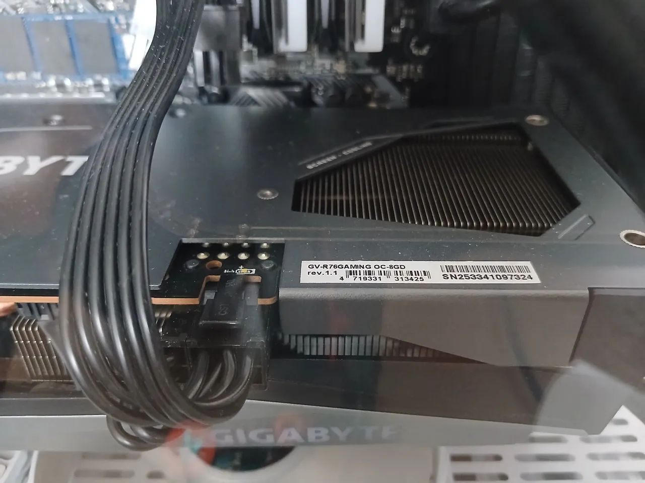 Rx 7600 8gb triplo fan Gigabyte - Foto 2