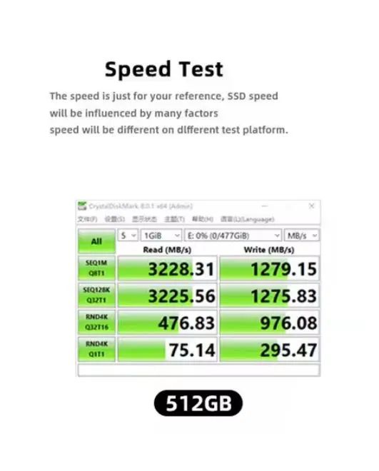 SSD NVME cusu 512gb - Foto 2