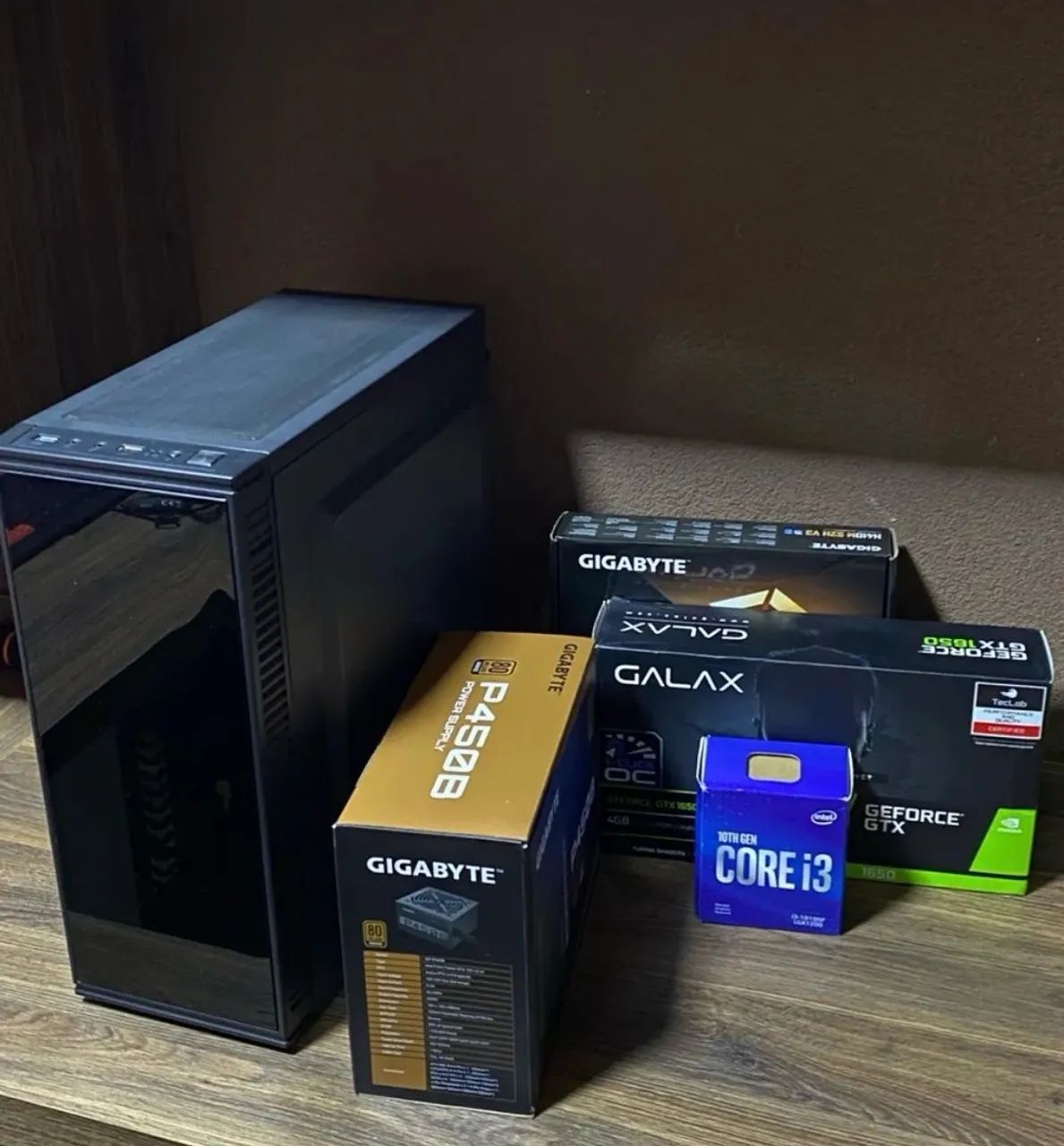 i3 10100F gtx 1650 