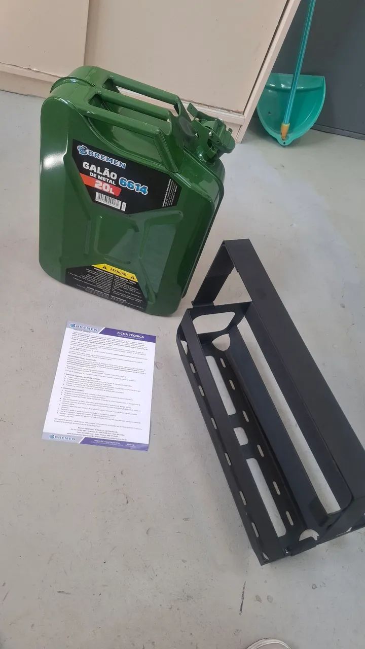 Galão combustível 20l com suporte - Foto 4