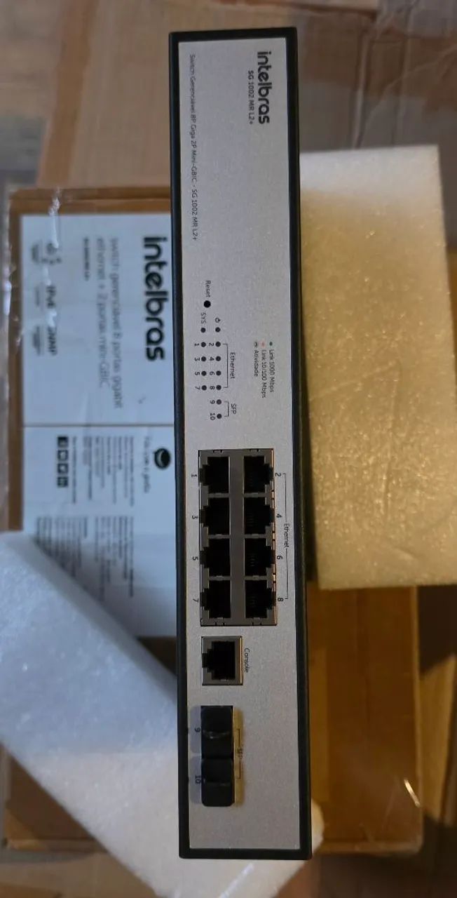 Switch Intelbras SG 1002 MR L2+ - Foto 5