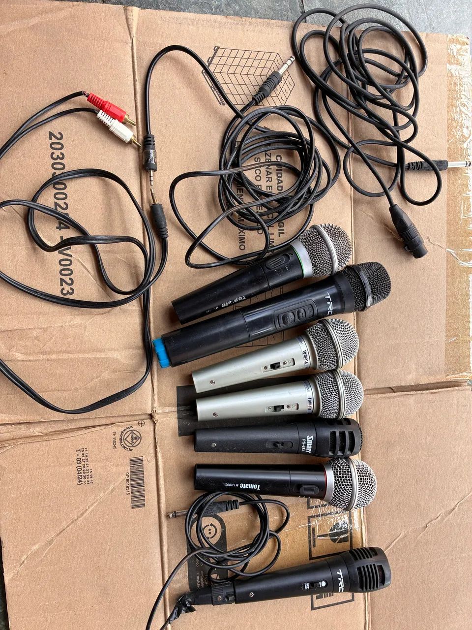 Kit microfones desapego 
