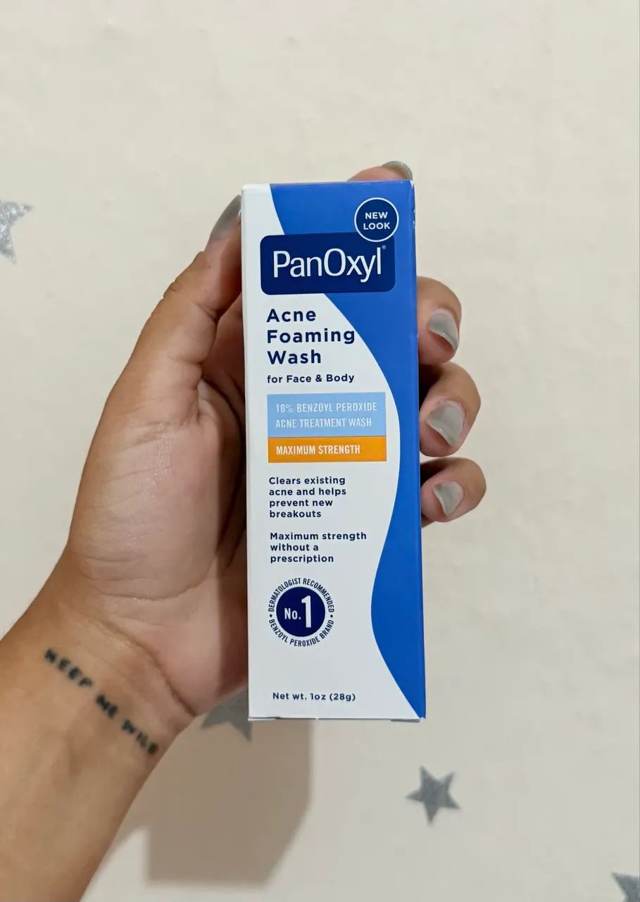 Panoxyl Sabonete facial com peróxido de benzoíla (acne foaming wash) anti acne  - Foto 2