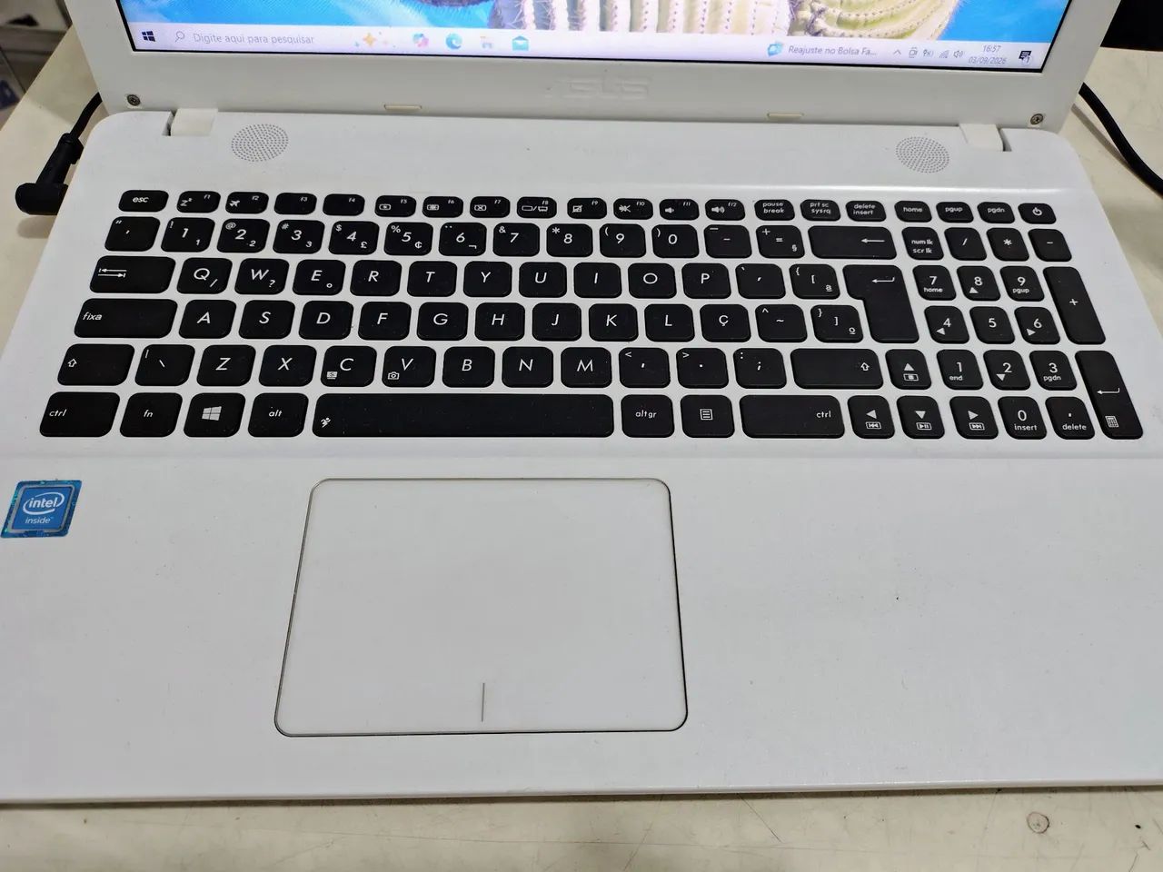 Notebook Asus Dual Core, 4 GB RAM,120 GB SSD, Tela 15.6 polegadas  - Foto 2