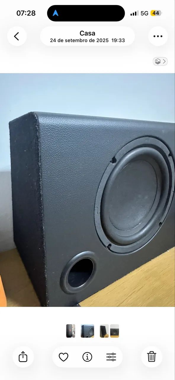 Vende-se caixa amplificada semi nova!