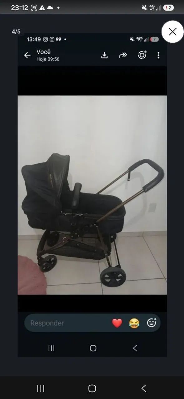 Carrinho de bebe  - Foto 4