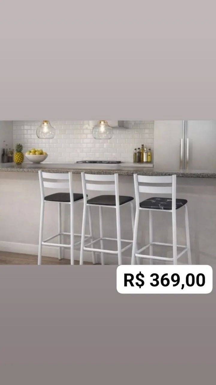 Kit Banquetas mostruário 